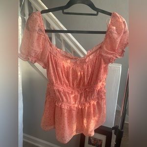 Pink blouse from Francesca’s